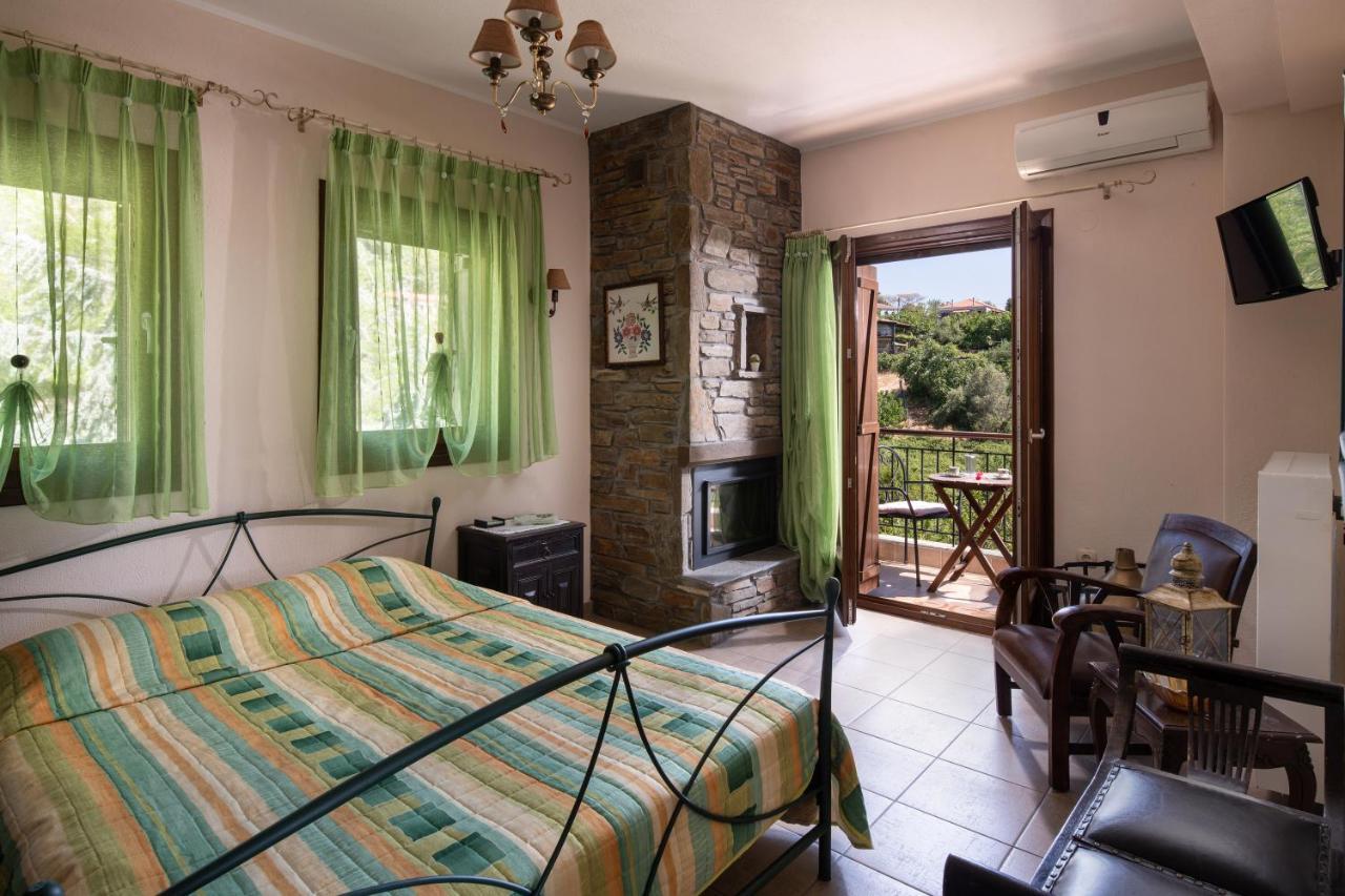 Chorostasi Guest House Parthenon Bagian luar foto